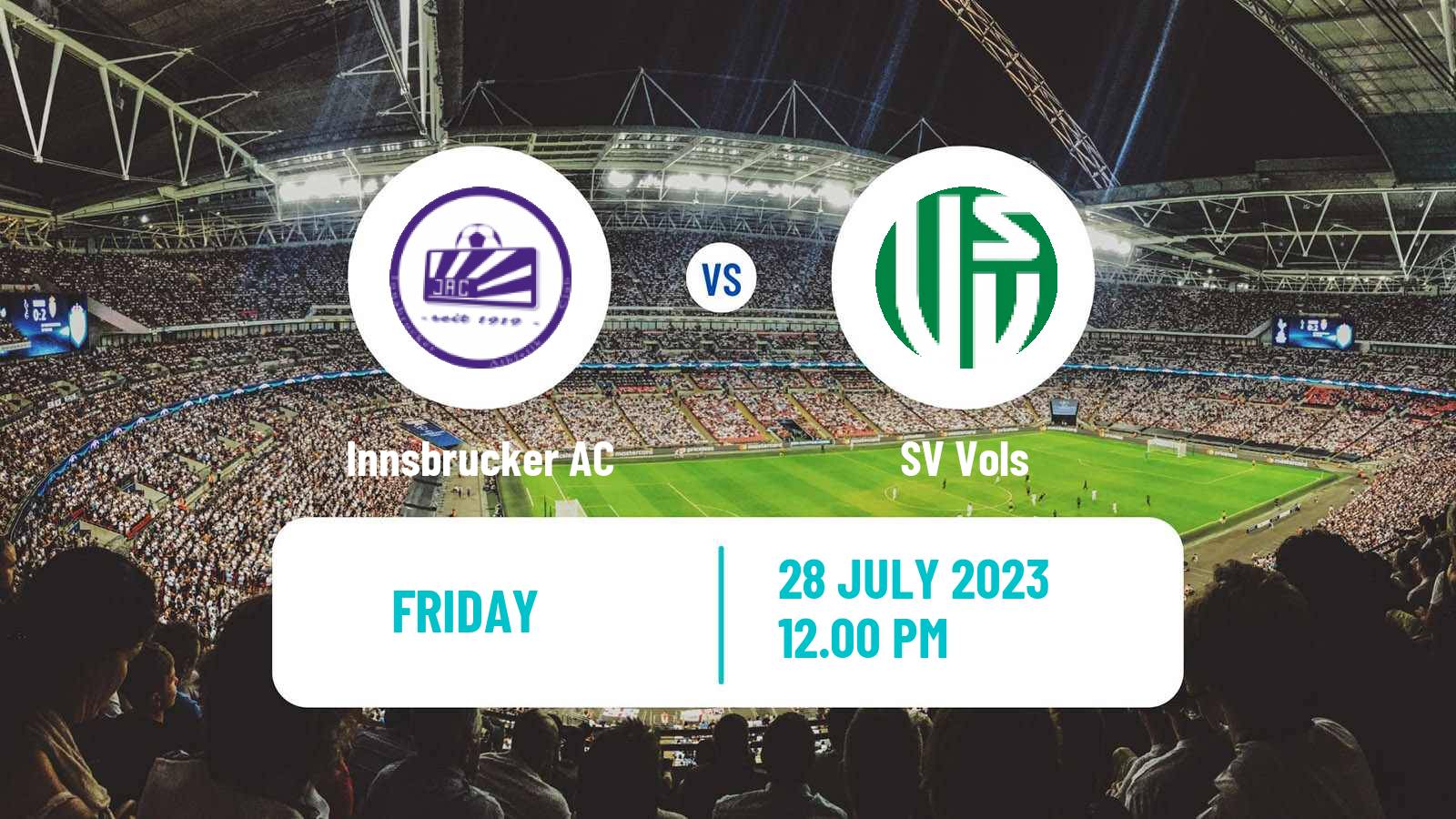 Soccer Austrian Regionalliga West - Tyrol Innsbrucker AC - Vols