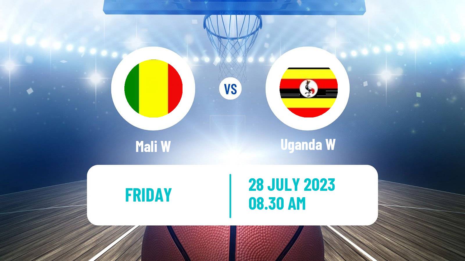 Basketball Afrobasket Women Mali W - Uganda W