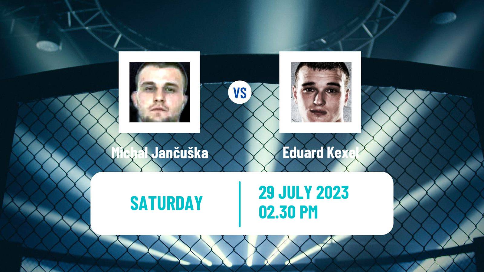 MMA Featherweight Oktagon Men Michal Jančuška - Eduard Kexel