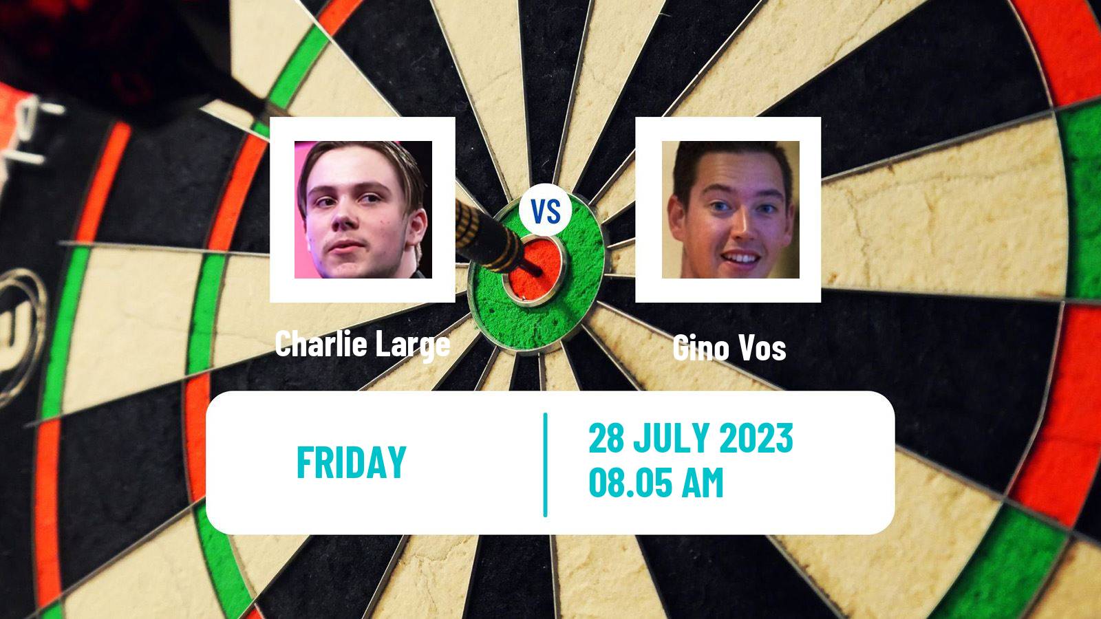 Darts Modus Super Series Charlie Large - Gino Vos
