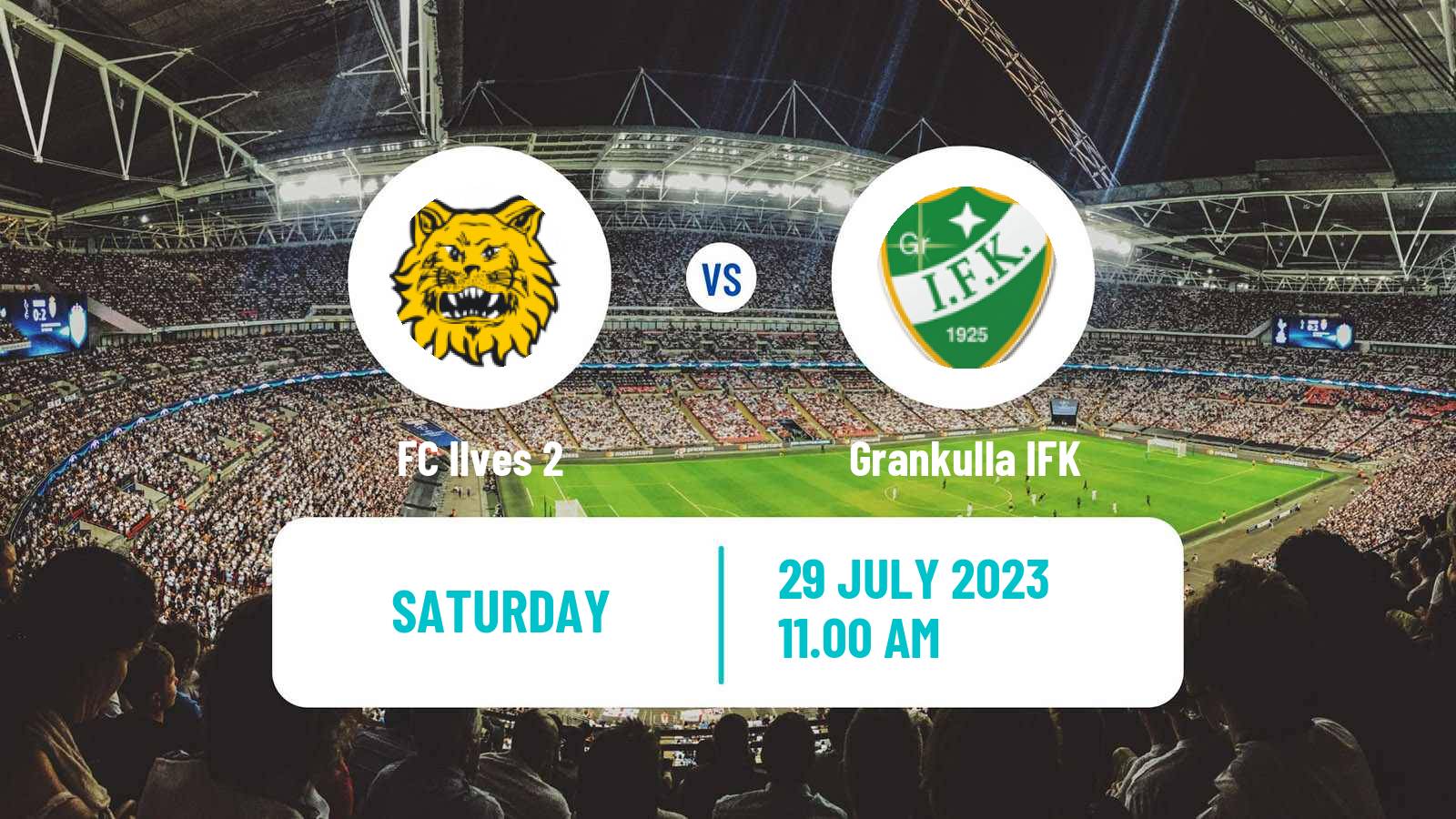 Soccer Finnish Kakkonen Group B Ilves 2 - Grankulla IFK