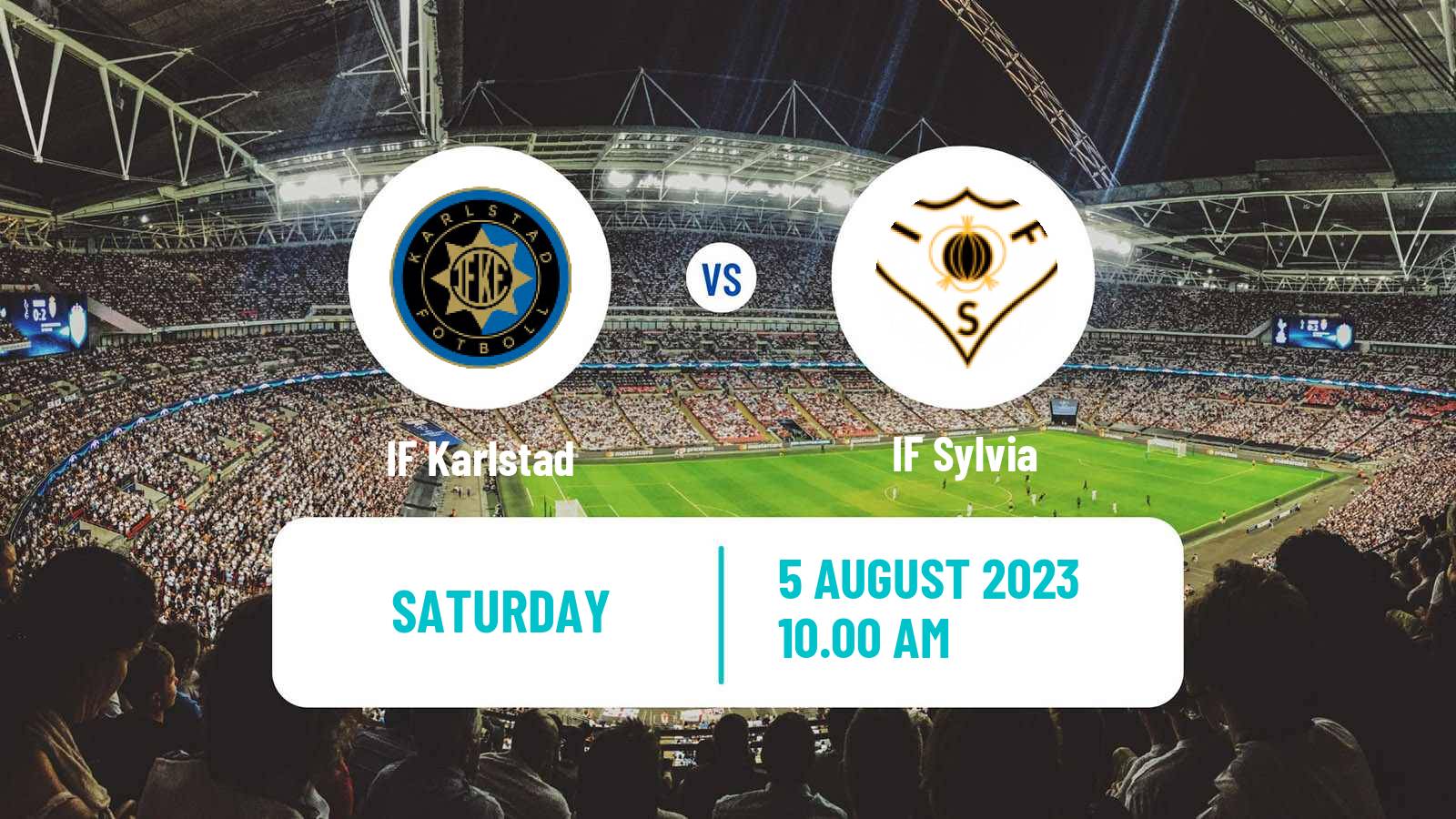 Soccer Swedish Division 1 Norra Karlstad - Sylvia