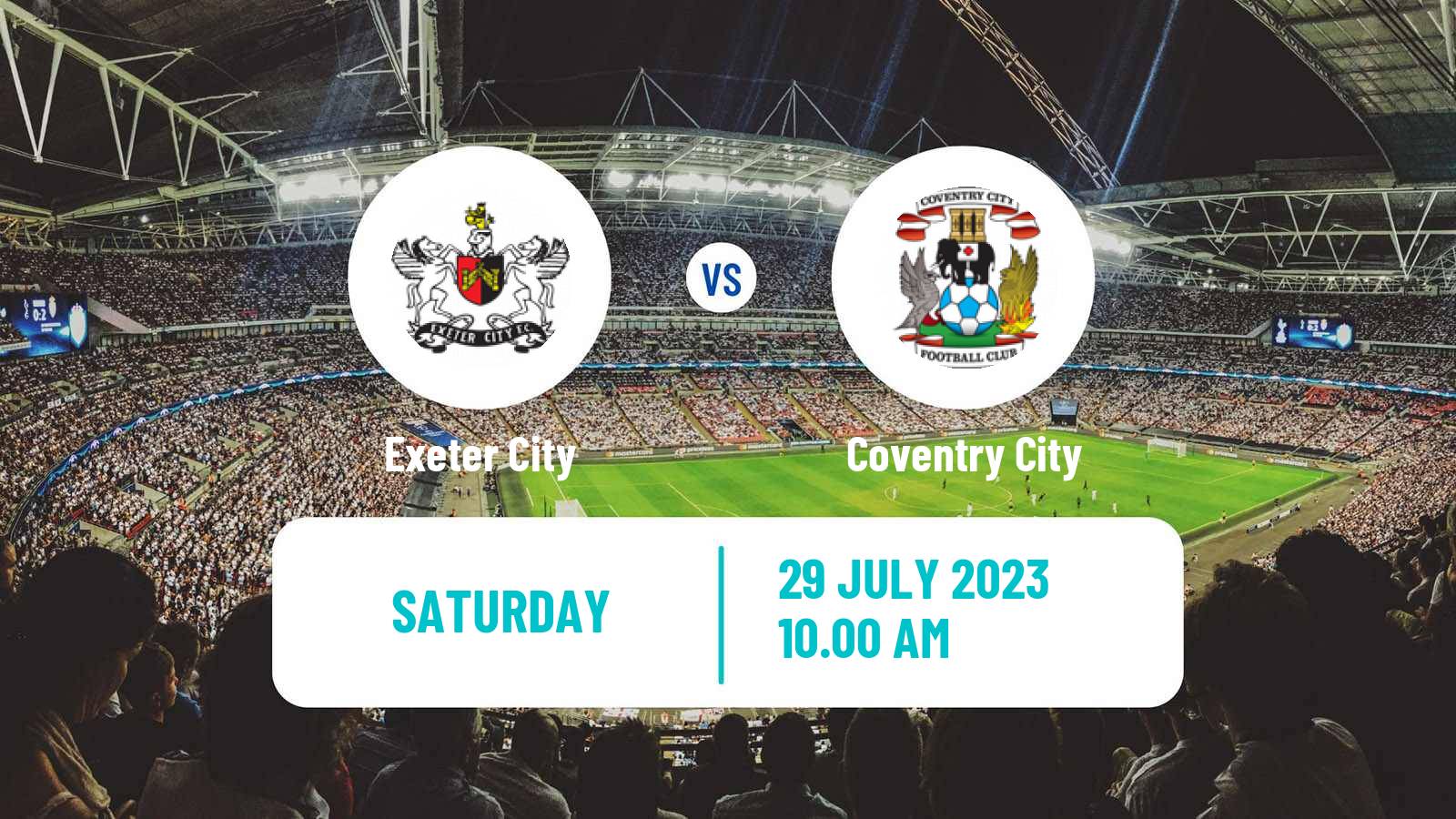 Football Club Friendly Exeter City - Coventry City