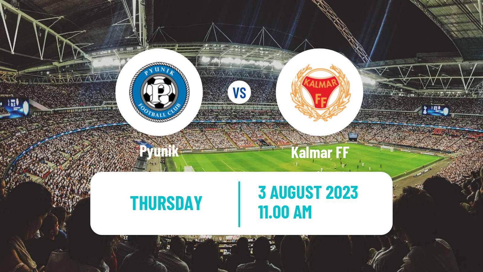 Soccer UEFA Europa Conference League Pyunik - Kalmar