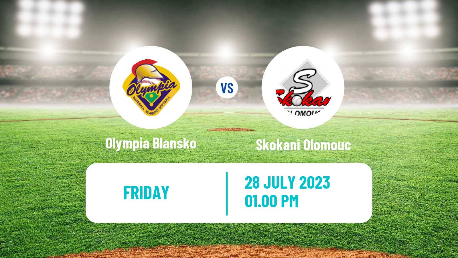 Baseball Czech Extraliga Baseball Olympia Blansko - Skokani Olomouc