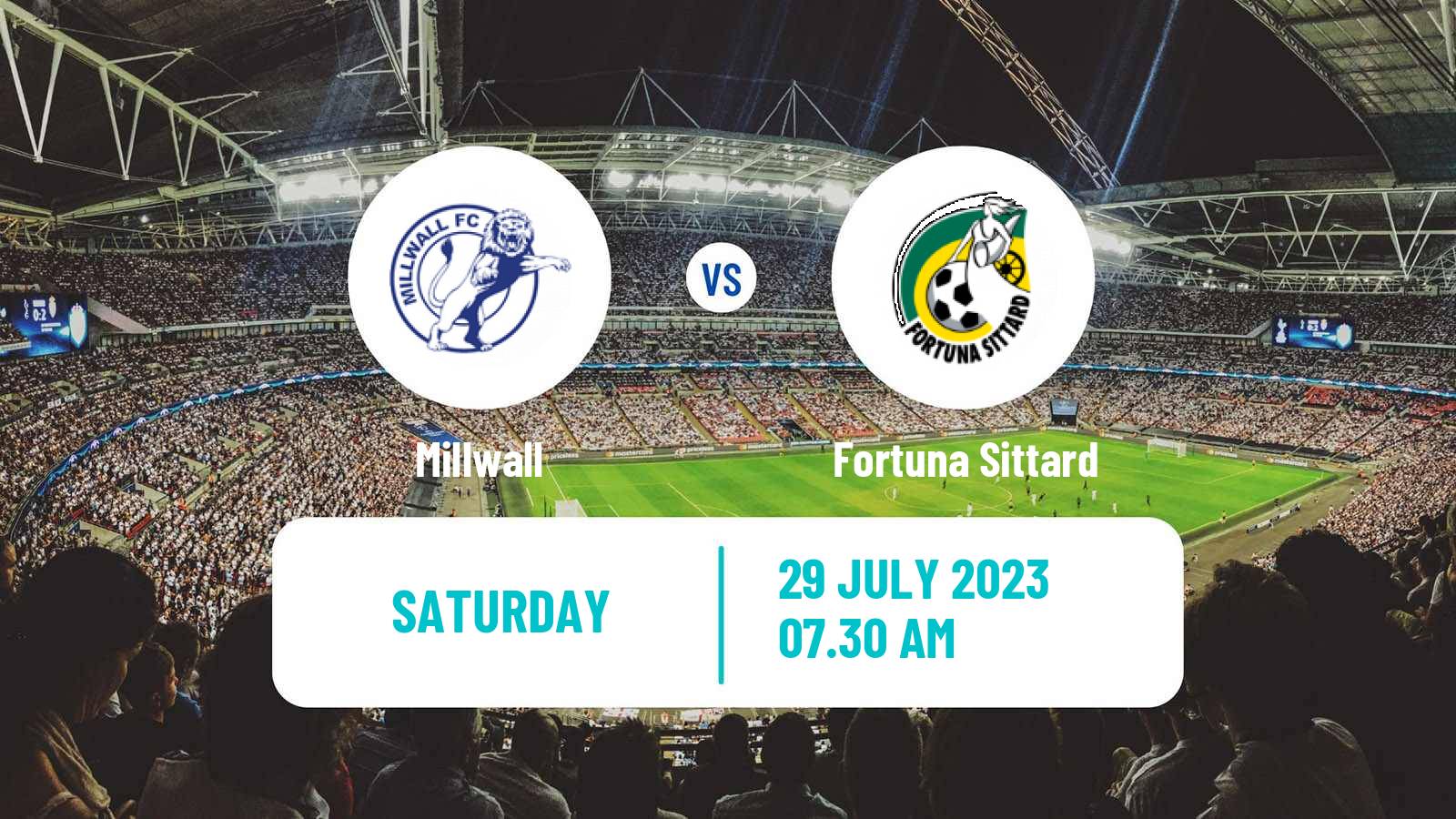 Soccer Club Friendly Millwall - Fortuna Sittard