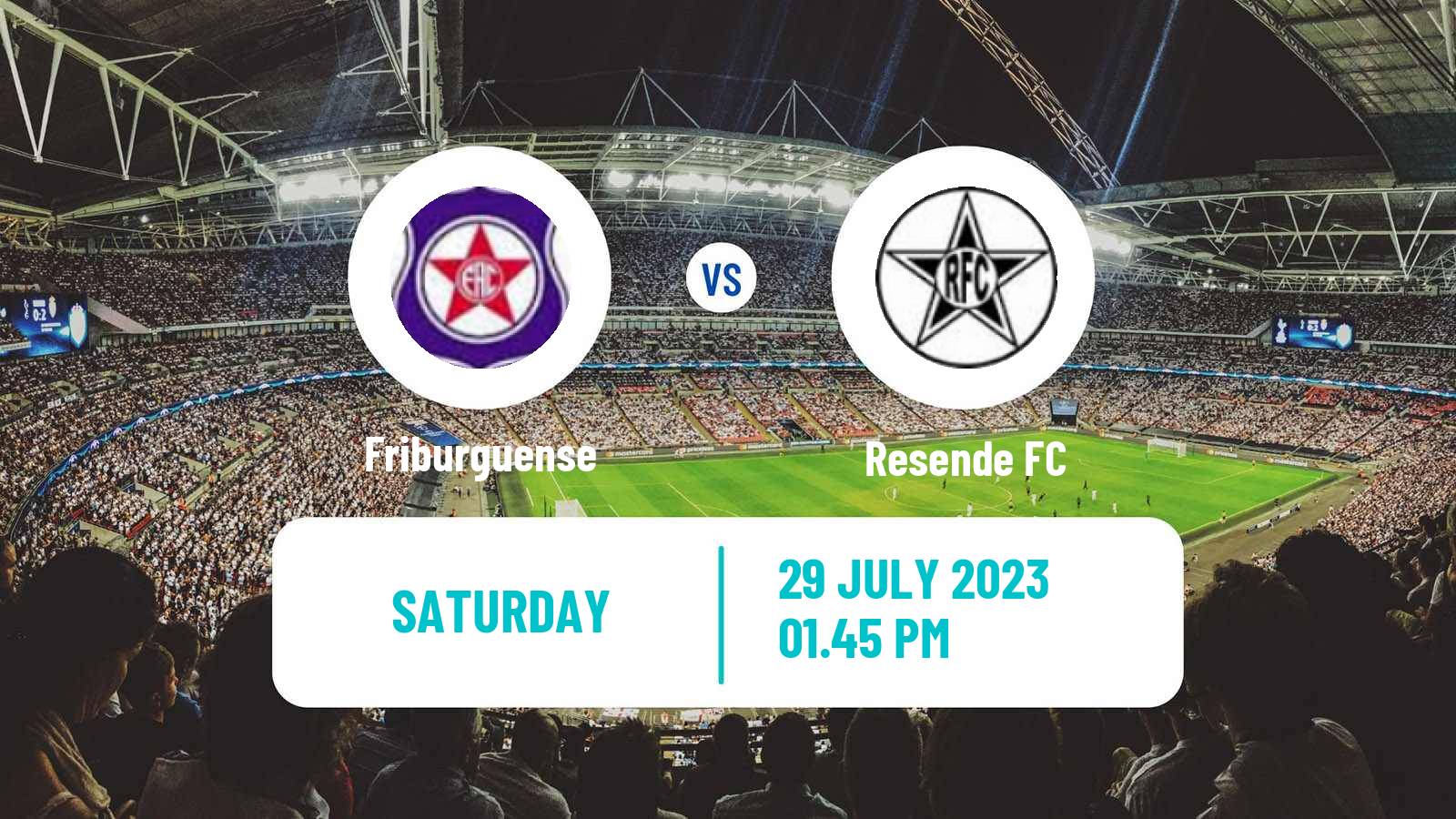 Soccer Brazilian Campeonato Carioca 2 Friburguense - Resende