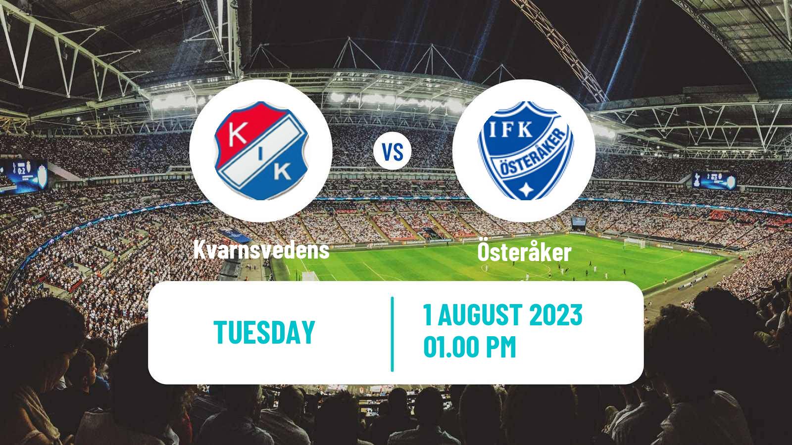 Soccer Swedish Division 2 - Norra Svealand Kvarnsvedens - Österåker United
