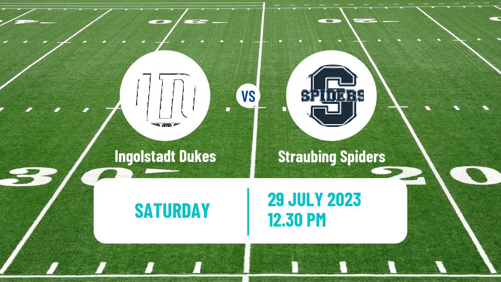 American football German GFL Ingolstadt Dukes - Straubing Spiders
