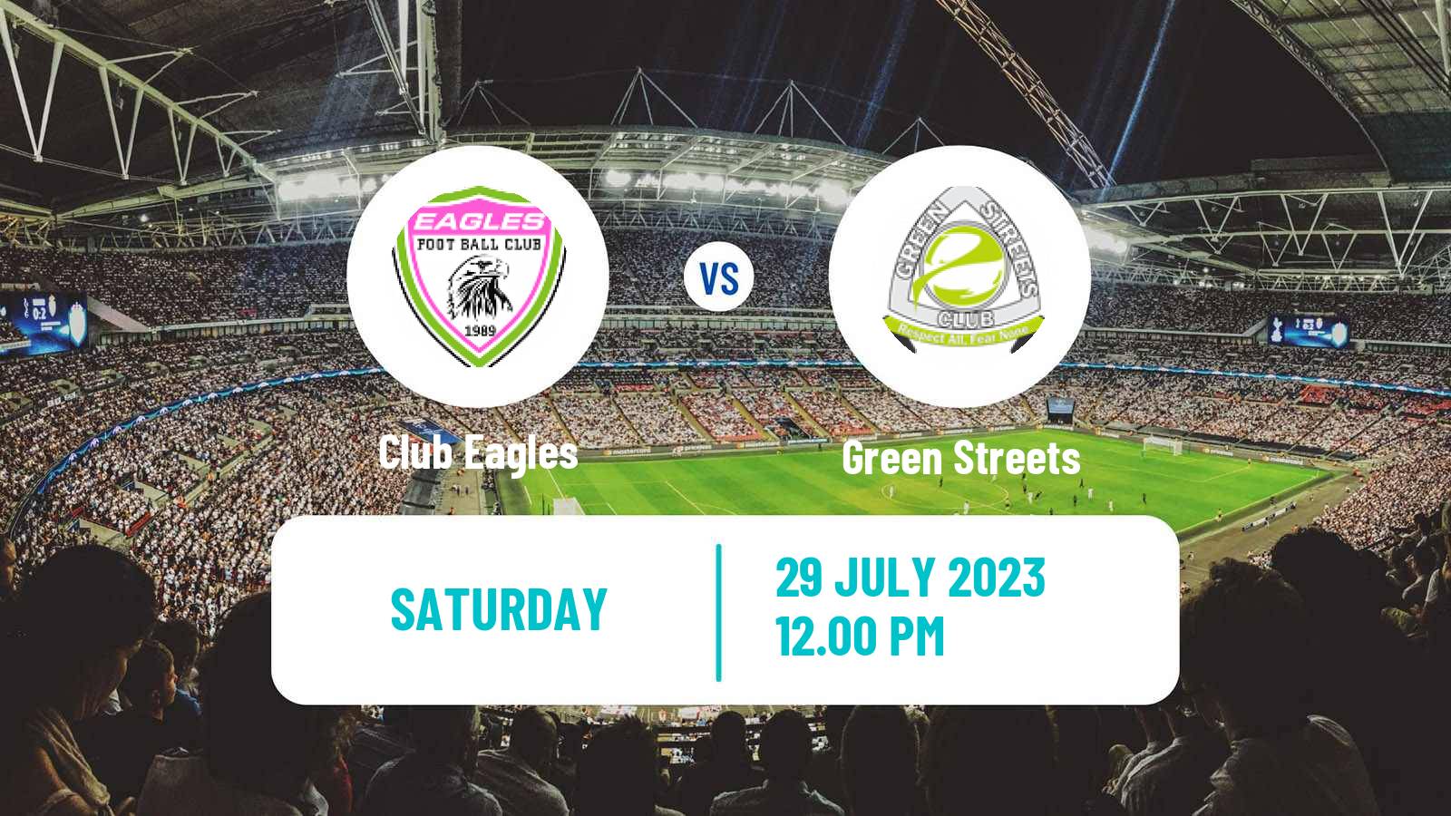 Soccer Maldivian Dhivehi Premier League Club Eagles - Green Streets