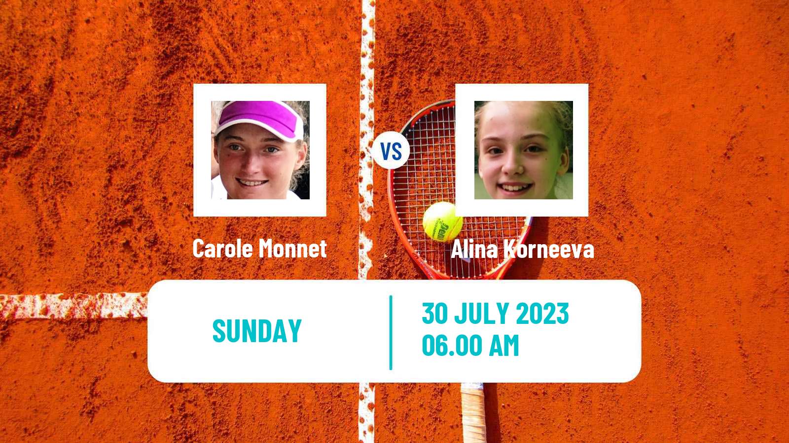 Tennis ITF W100 Figueira Da Foz Women Carole Monnet - Alina Korneeva