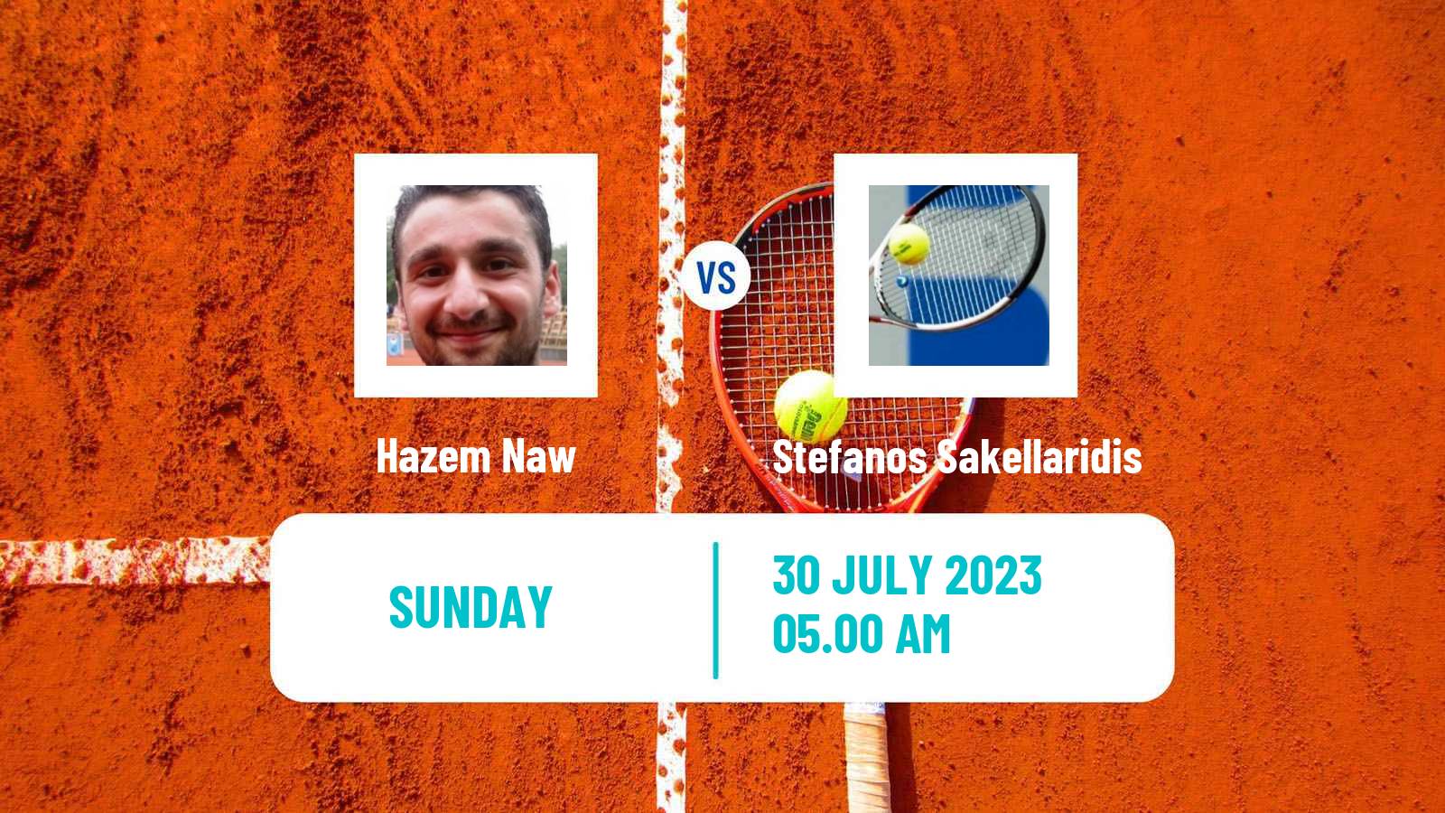 Tennis Luedenscheid Challenger Men Hazem Naw - Stefanos Sakellaridis