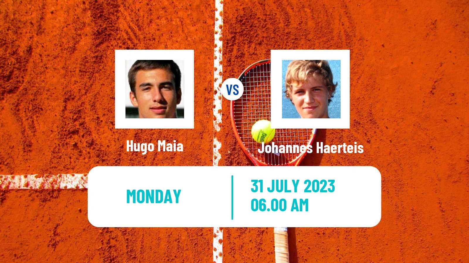 Tennis Porto Challenger Men Hugo Maia - Johannes Haerteis
