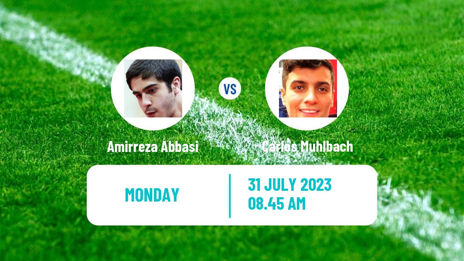 Table tennis Tt Star Series Men Amirreza Abbasi - Carlos Muhlbach