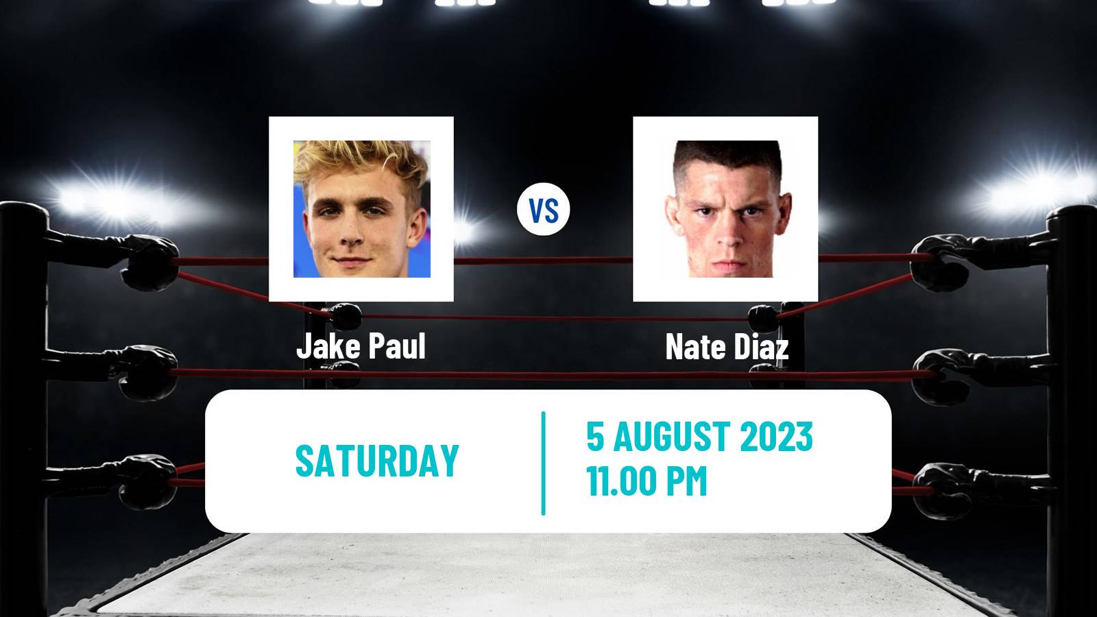 Boxing Catchweight Others Matches Men Jake Paul - Nate Diaz