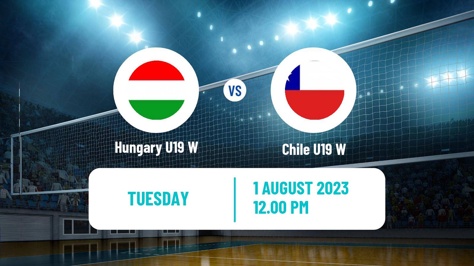 Volleyball World Championship U19 Volleyball Women Hungary U19 W - Chile U19 W