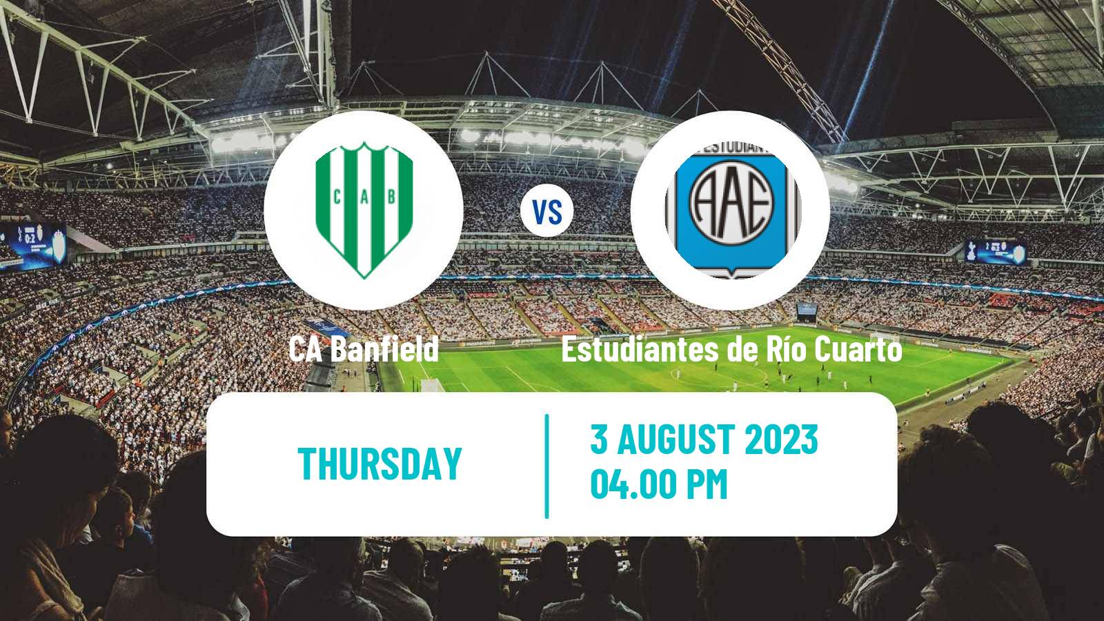 Soccer Copa Argentina Banfield - Estudiantes de Río Cuarto