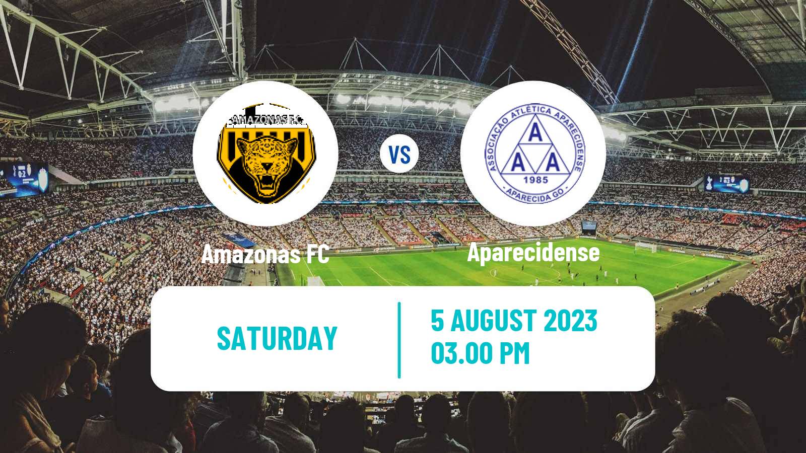 Soccer Brazilian Serie C Amazonas - Aparecidense