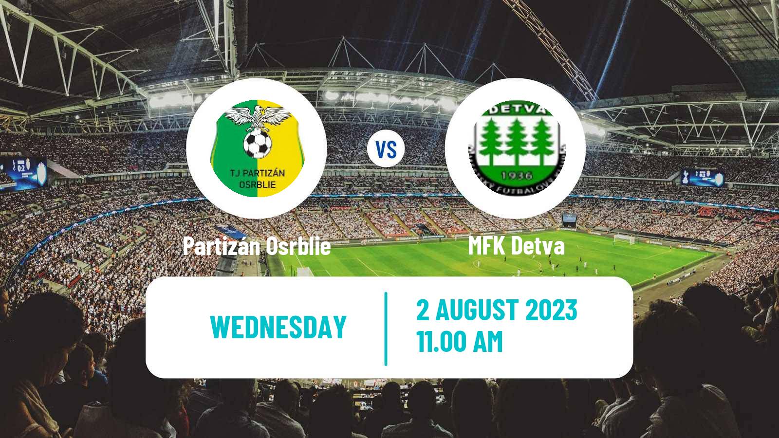 Soccer Slovak Cup Partizán Osrblie - Detva