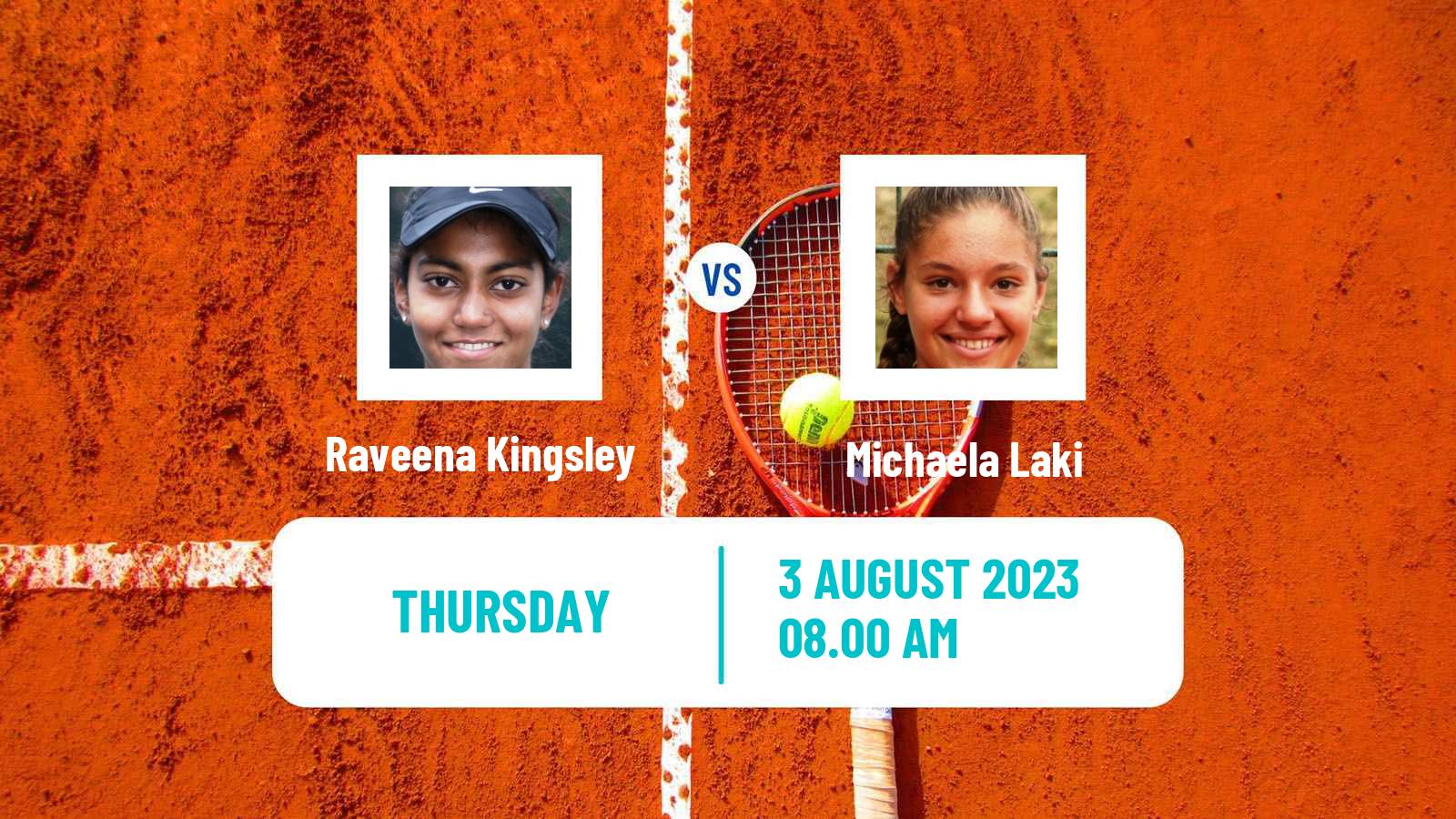 Tennis ITF W60 Feira De Santana Women Raveena Kingsley - Michaela Laki