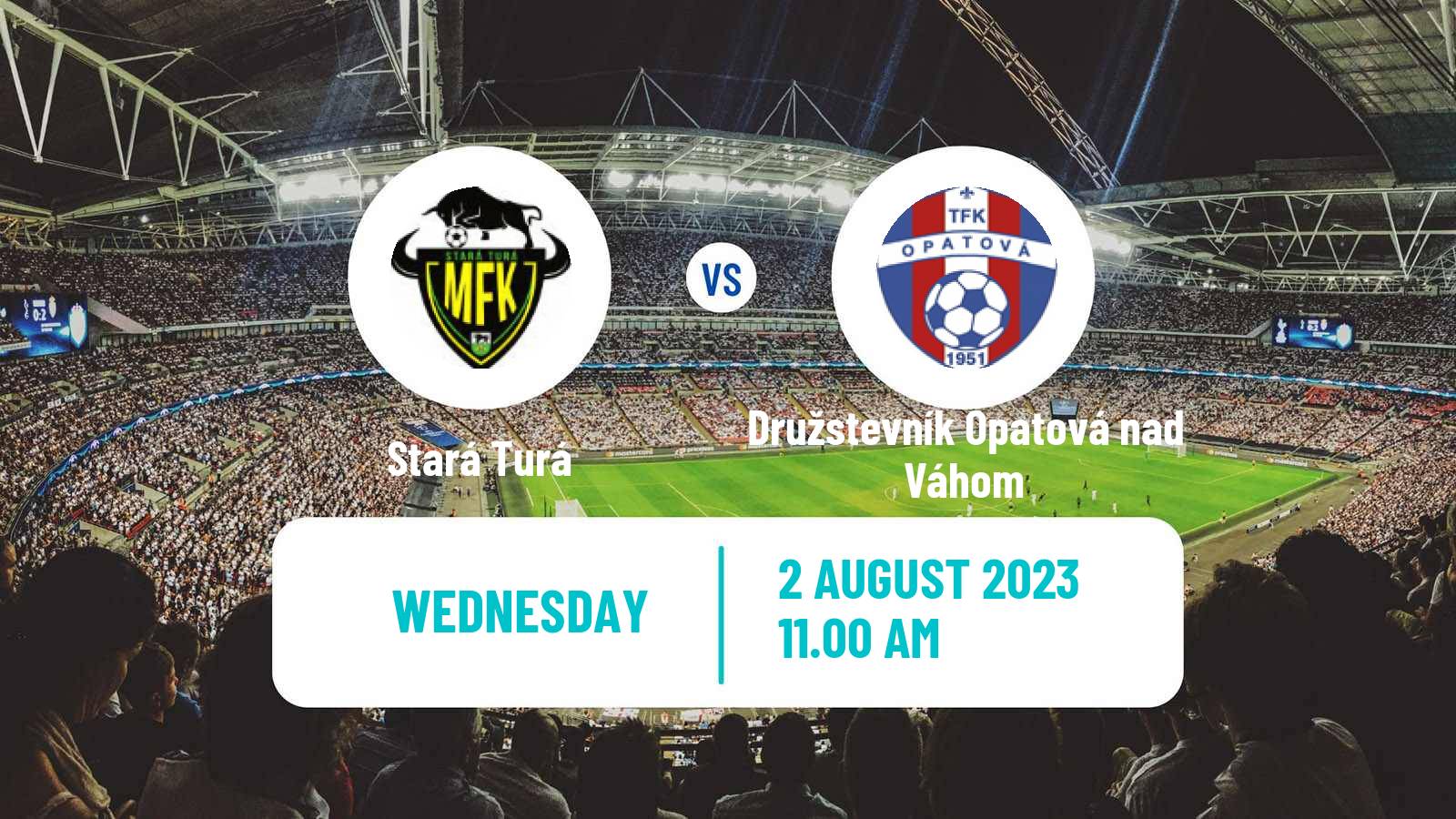 Football Slovak Cup Stará Turá - Opatová