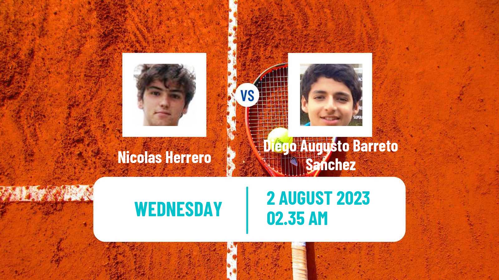 Tennis ITF M15 Xativa Men Nicolas Herrero - Diego Augusto Barreto Sanchez