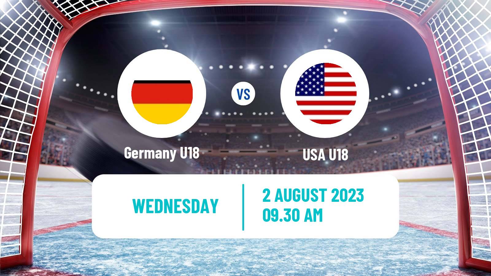 Hockey Hlinka-Gretzky Cup Germany U18 - USA U18