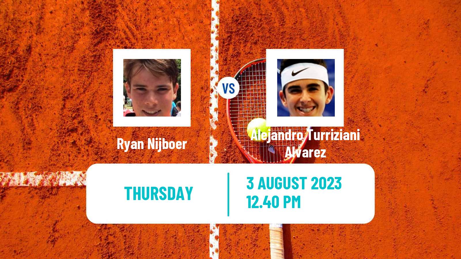 Tennis ITF M15 Xativa Men Ryan Nijboer - Alejandro Turriziani Alvarez