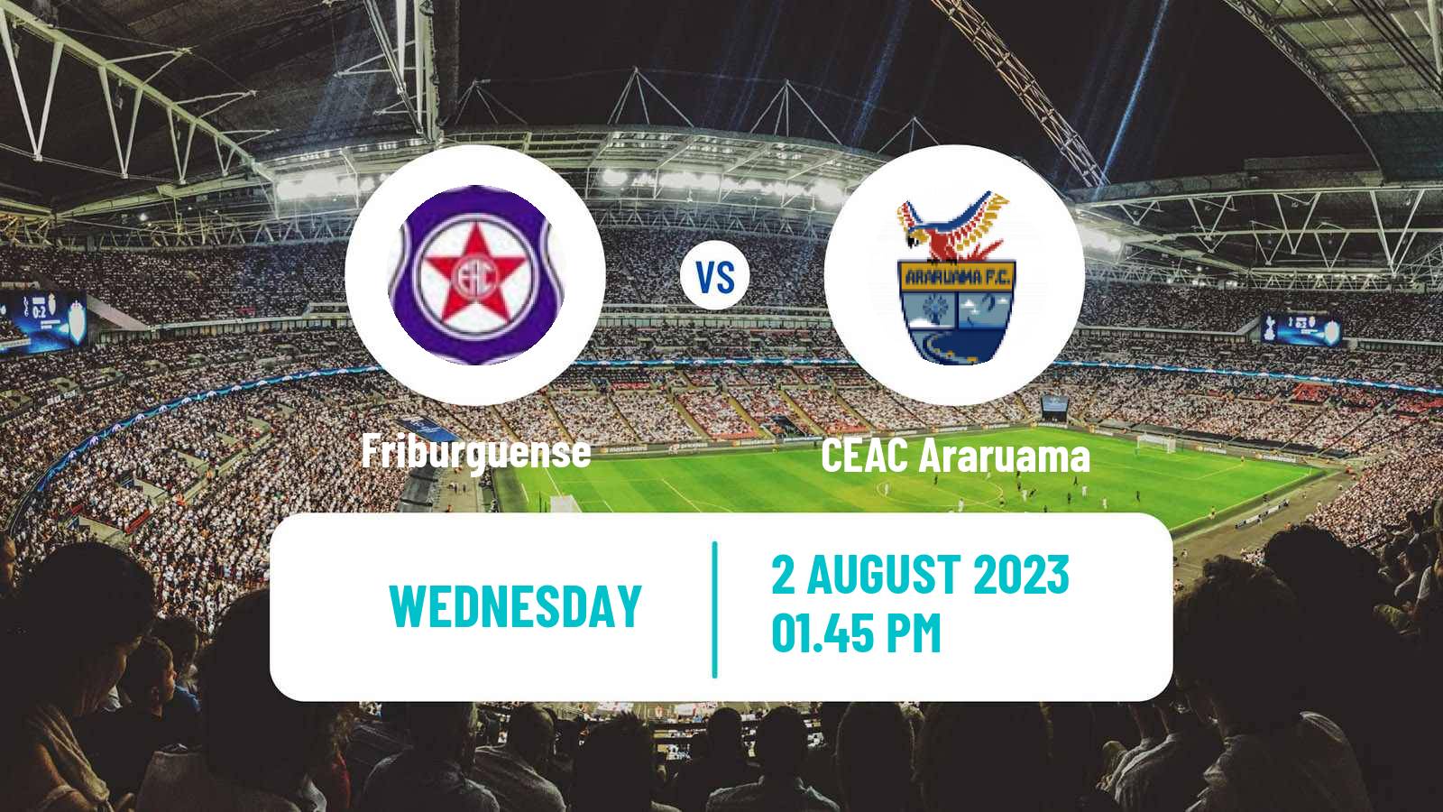Soccer Brazilian Campeonato Carioca 2 Friburguense - CEAC Araruama