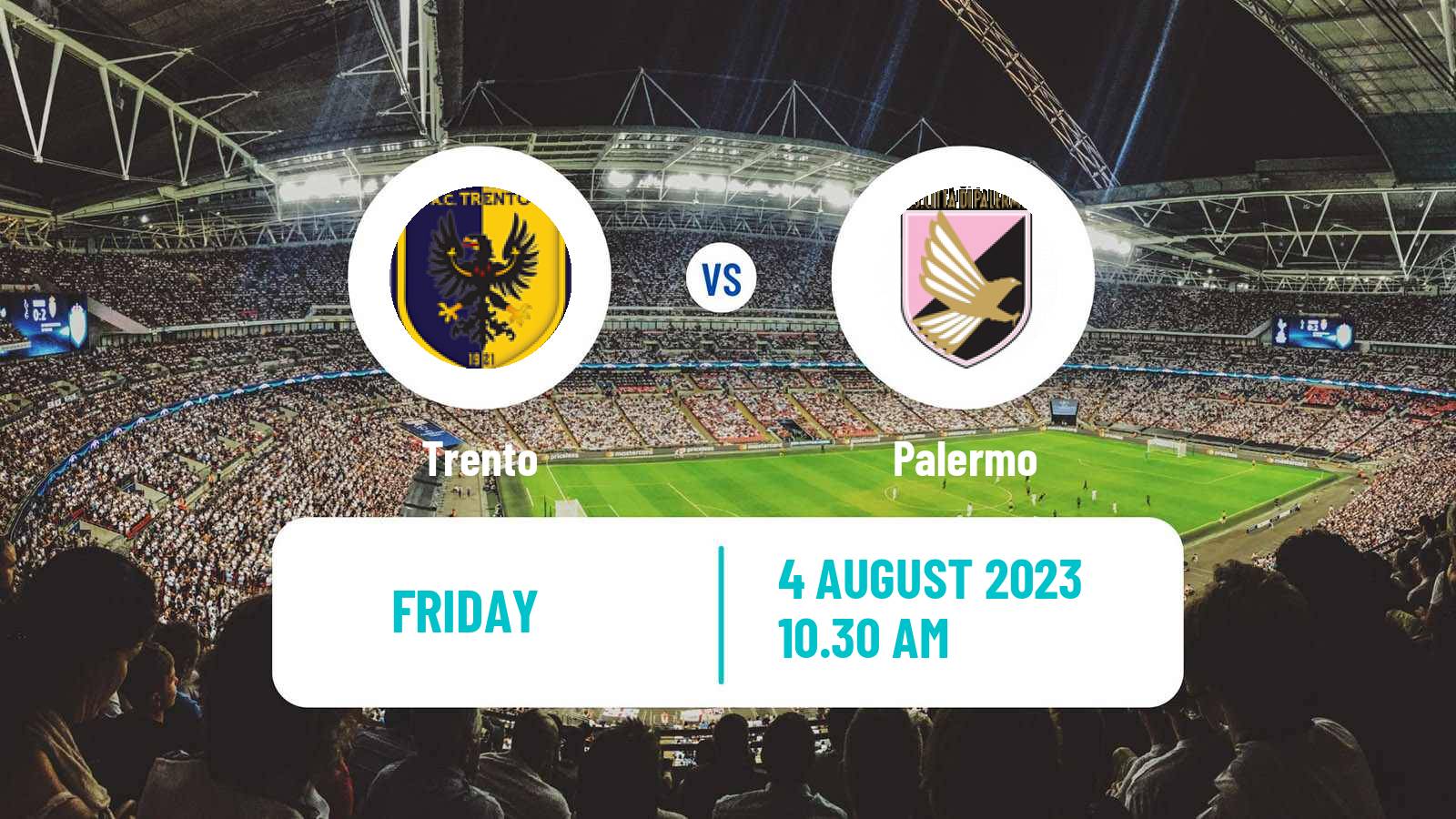Soccer Club Friendly Trento - Palermo
