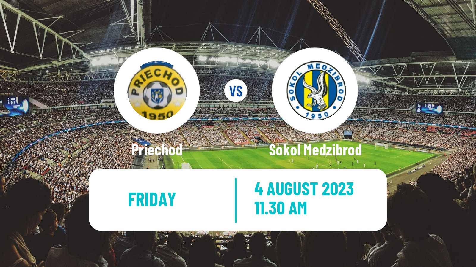 Soccer Slovak Cup Priechod - Sokol Medzibrod