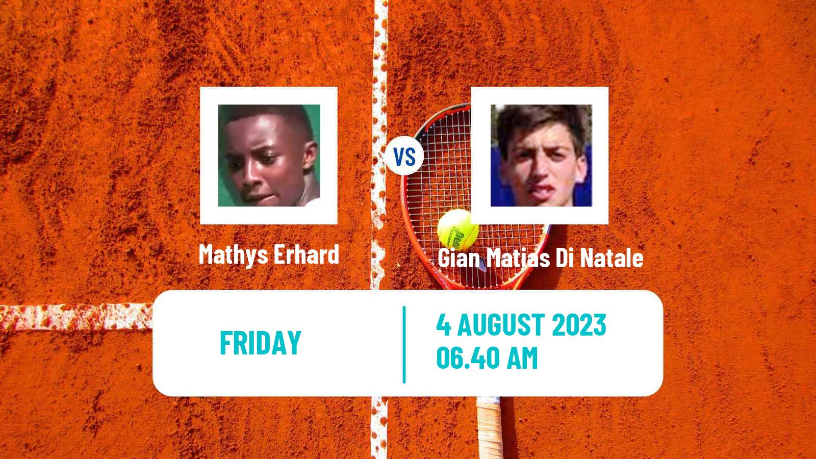 Tennis ITF M25 Bolzano Men Mathys Erhard - Gian Matias Di Natale