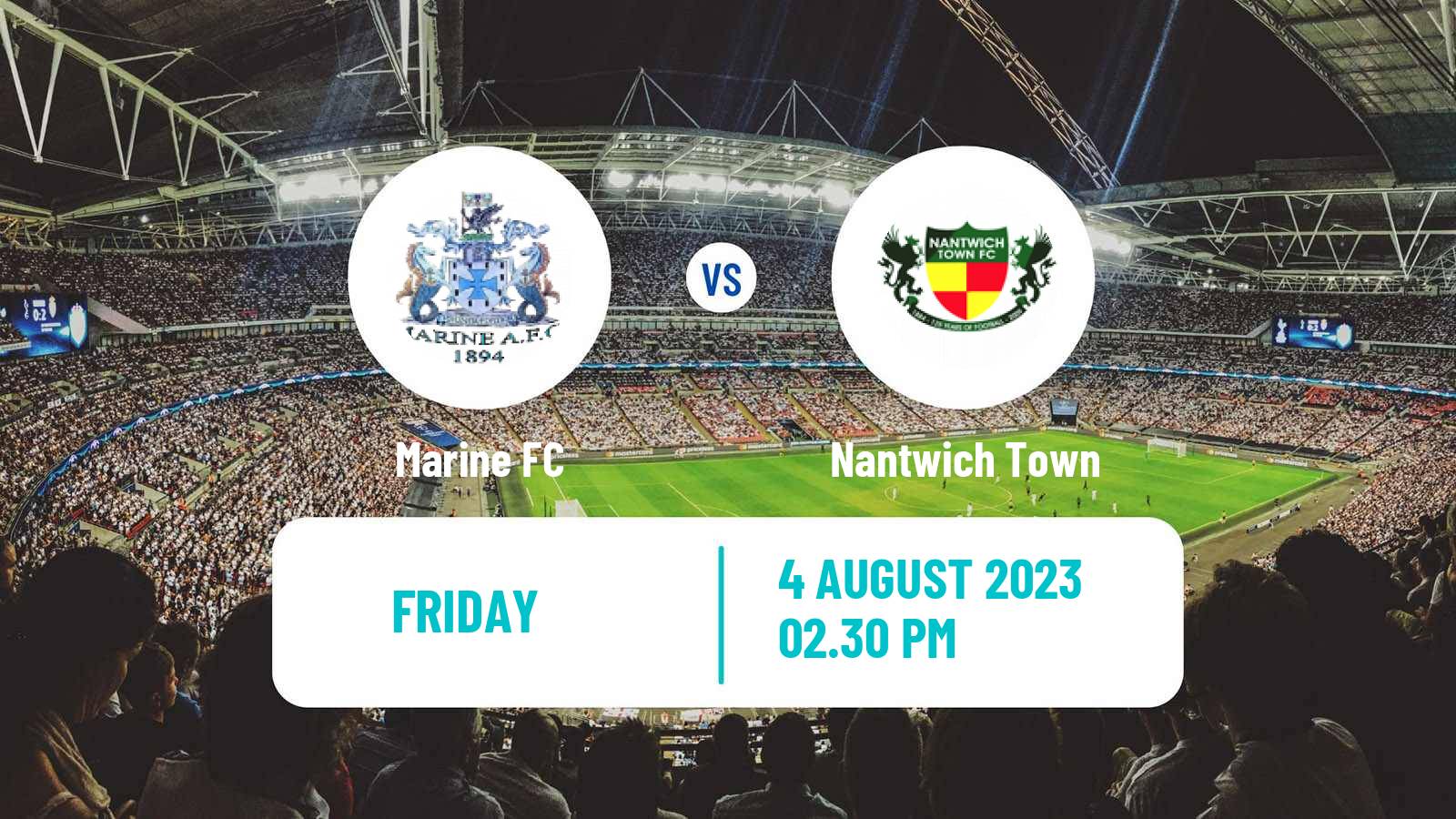 Soccer Club Friendly Marine - Nantwich Town