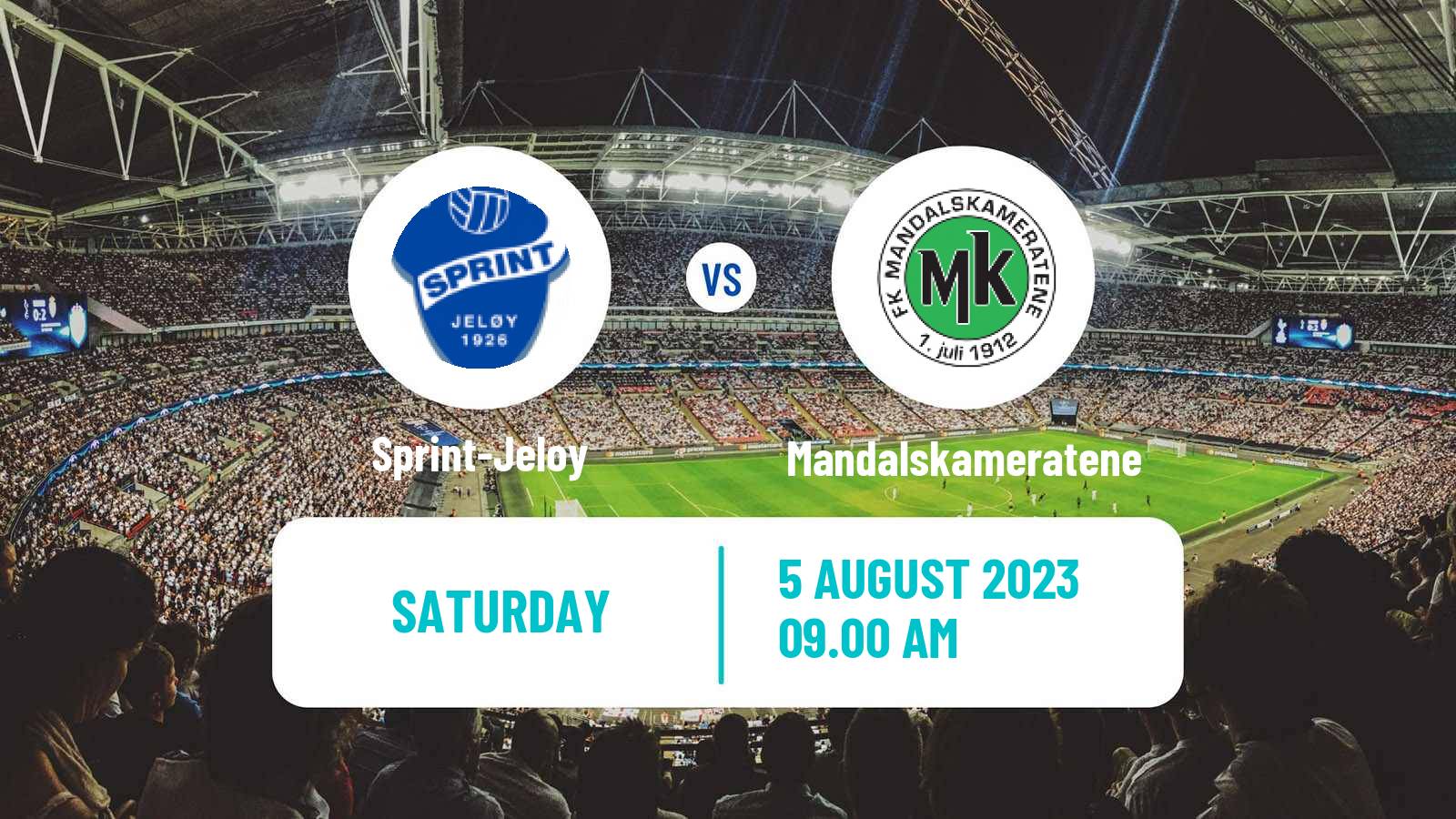 Soccer Norwegian Division 3 - Group 4 Sprint-Jeloy - Mandalskameratene