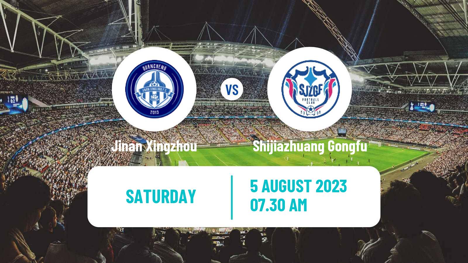 Soccer Chinese Jia League Jinan Xingzhou - Shijiazhuang Gongfu