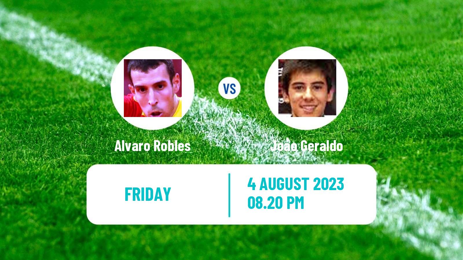 Table tennis Wtt Contender Lima Men Alvaro Robles - Joao Geraldo