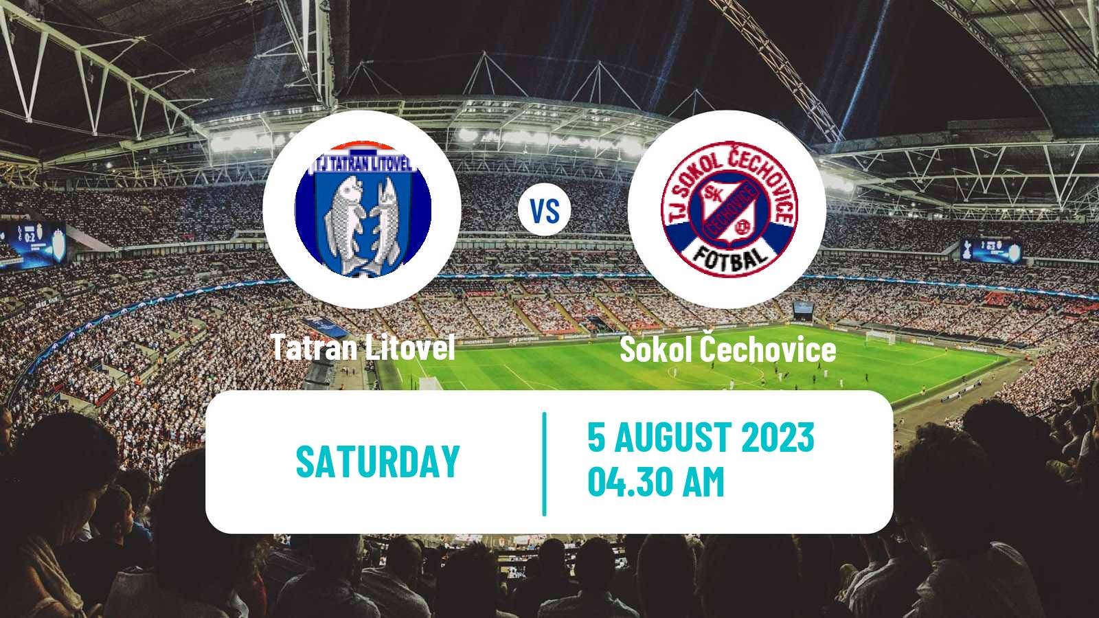 Soccer Czech Olomoucky KP Tatran Litovel - Sokol Čechovice