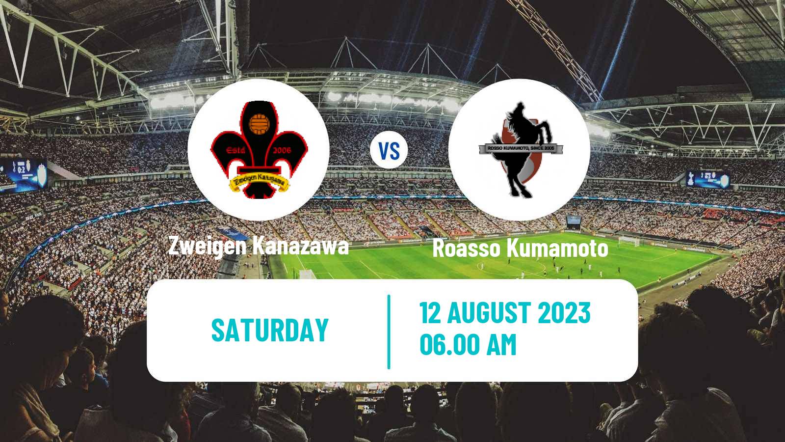 Soccer Japan J2 League Zweigen Kanazawa - Roasso Kumamoto