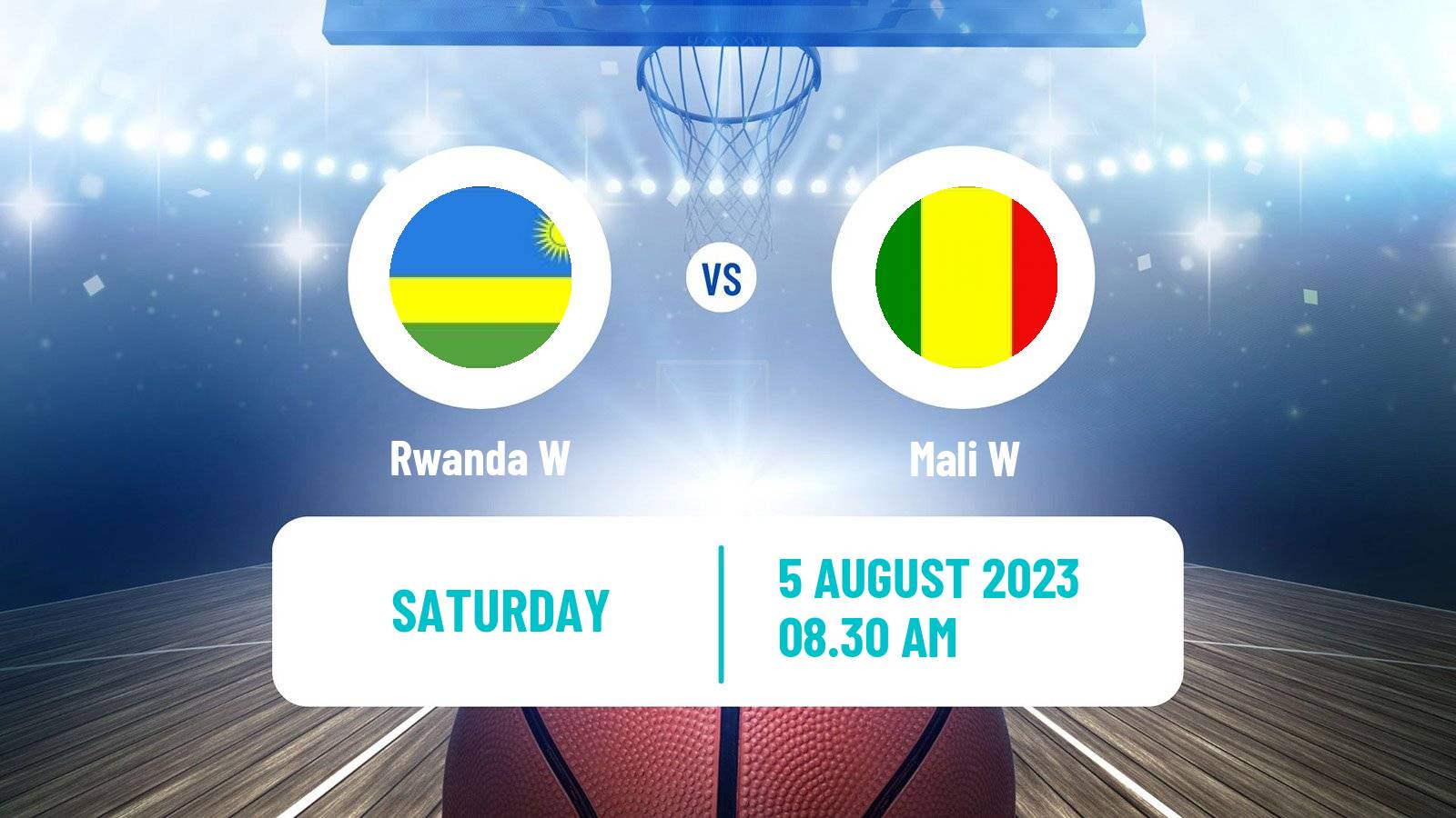 Basketball Afrobasket Women Rwanda W - Mali W