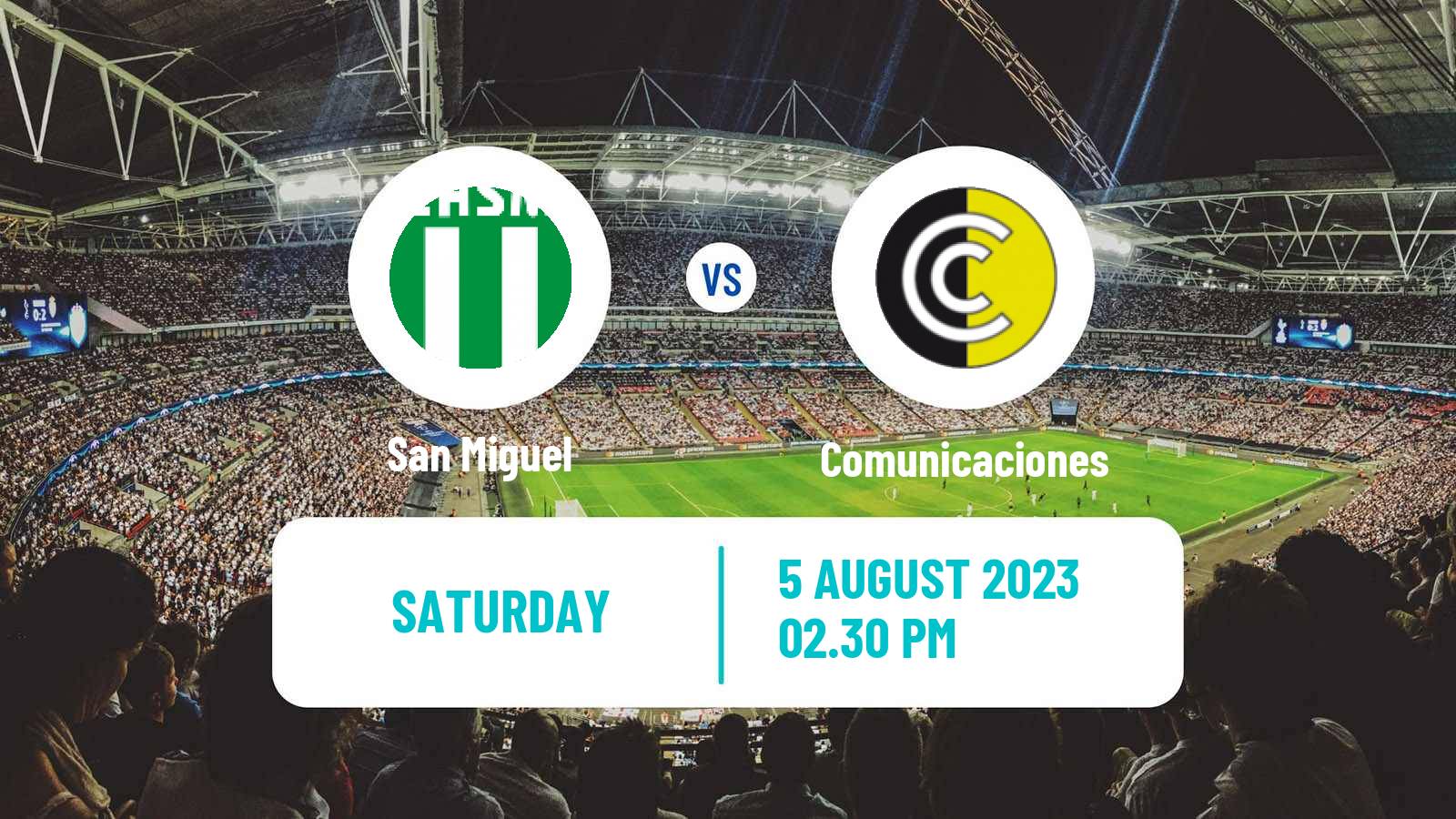 Soccer Argentinian Primera B San Miguel - Comunicaciones