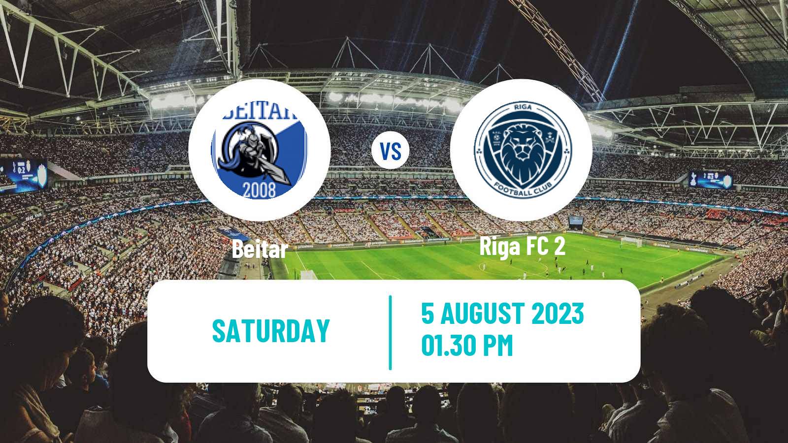 Soccer Latvian 1 Liga Beitar - Riga 2