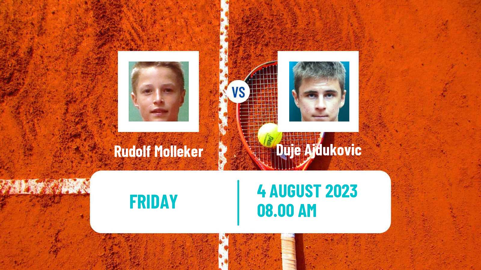 Tennis Luedenscheid Challenger Men Rudolf Molleker - Duje Ajdukovic
