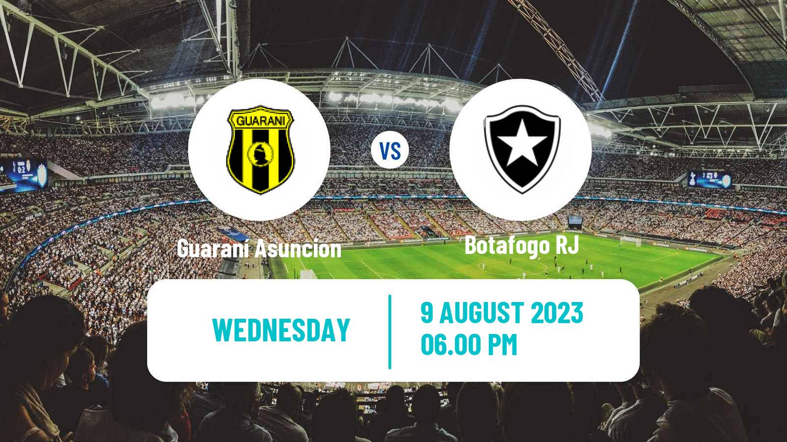 Soccer Copa Sudamericana Guaraní Asuncion - Botafogo RJ