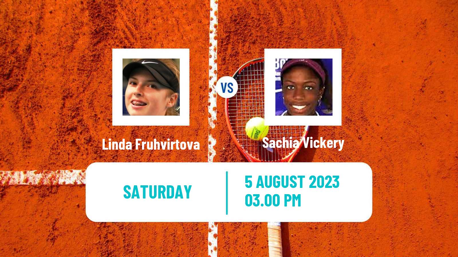 Tennis WTA Montreal Linda Fruhvirtova - Sachia Vickery