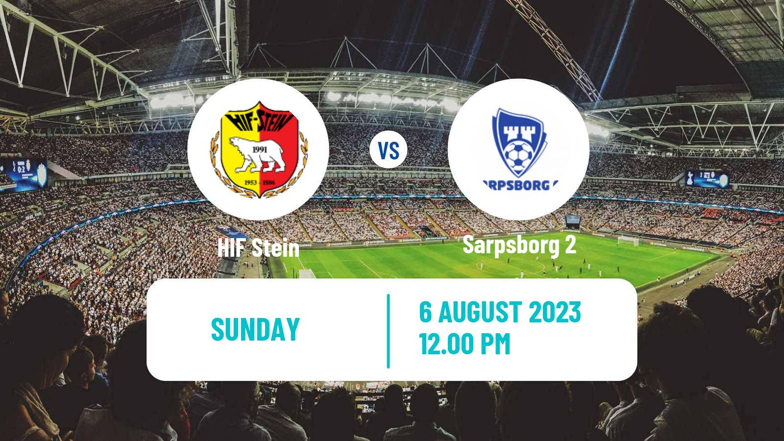 Soccer Norwegian Division 3 - Group 6 HIF Stein - Sarpsborg 2