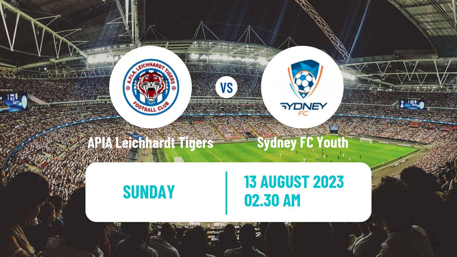 Football Australian NPL NSW APIA Leichhardt Tigers - Sydney FC Youth