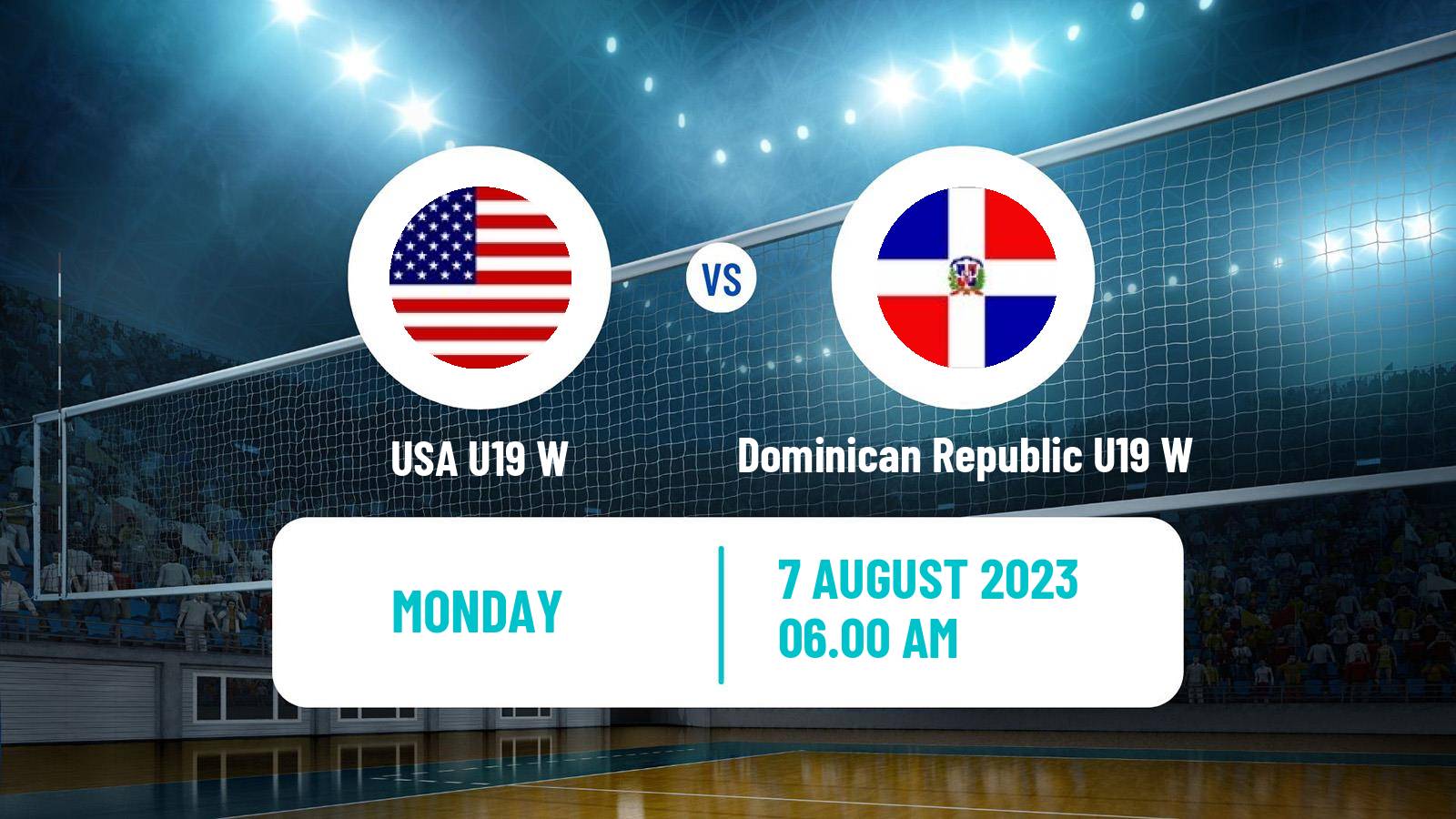 Volleyball World Championship U19 Volleyball Women USA U19 W - Dominican Republic U19 W