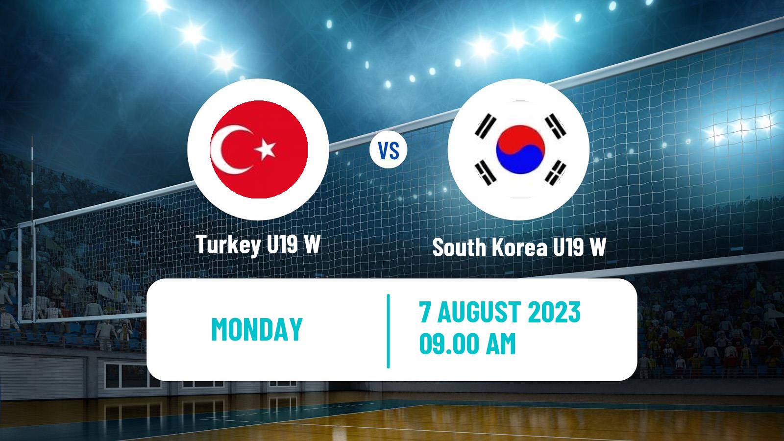 Volleyball World Championship U19 Volleyball Women Turkey U19 W - South Korea U19 W