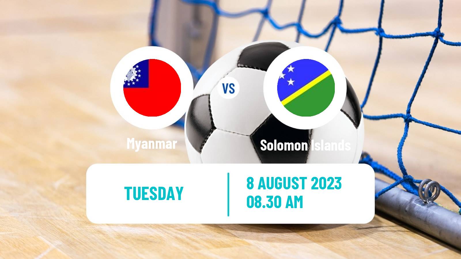 Futsal Continental Championship Futsal Myanmar - Solomon Islands