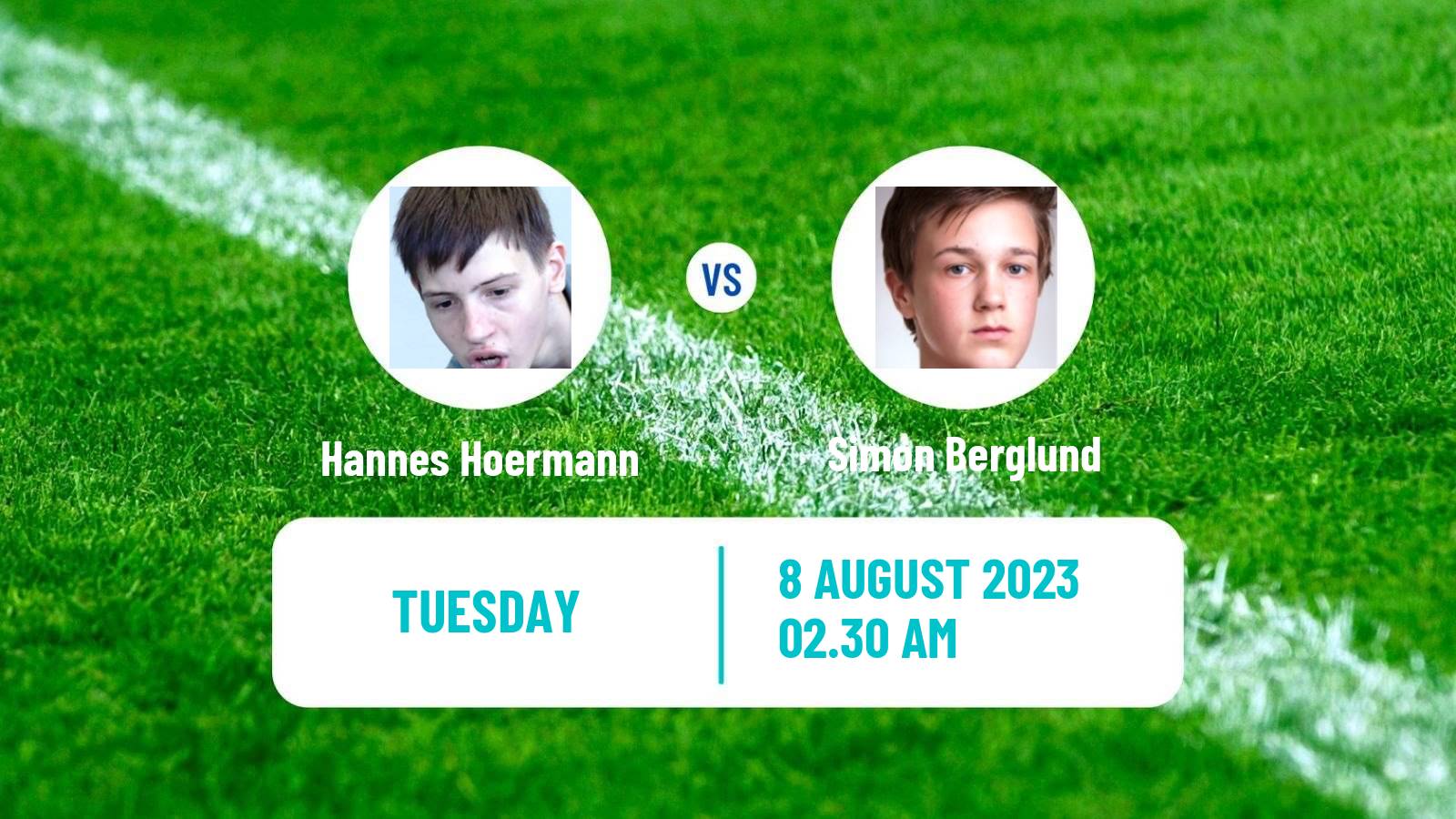 Table tennis Challenger Series Men Hannes Hoermann - Simon Berglund